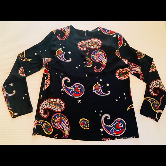 MSGM fringe paisley black and multicolored - Picture 3 of 8